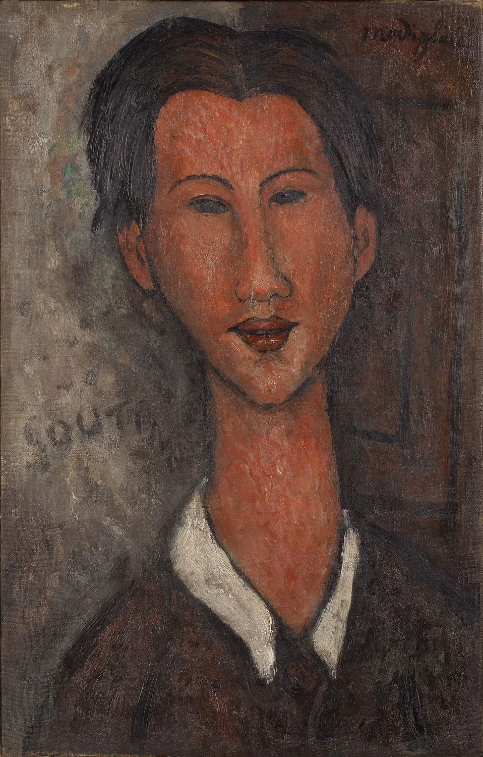 Amedeo Modigliani - 130, Ritratto di Chaïm Soutine, 1917